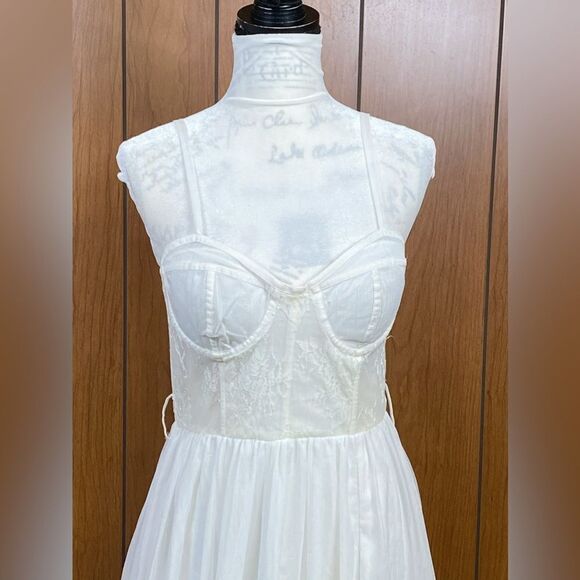 PatBo Lace Bustier Maxi Dress size 8 - Picture 2 of 11